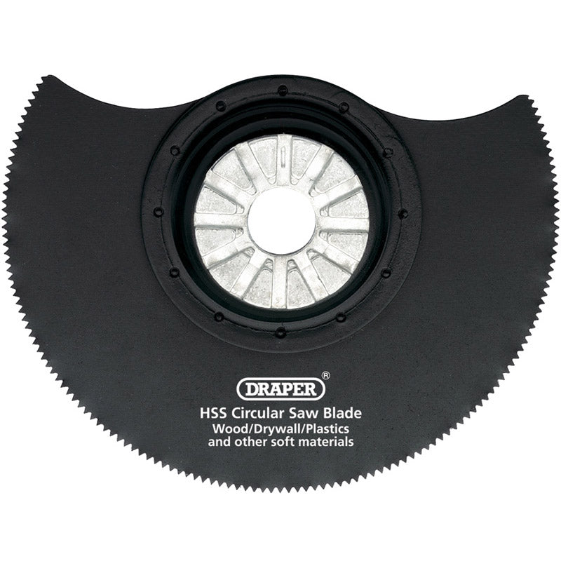 Draper HSS Circular Saw Blade, 85mm Diameter x 0.6mm, 18tpi DRA-26079