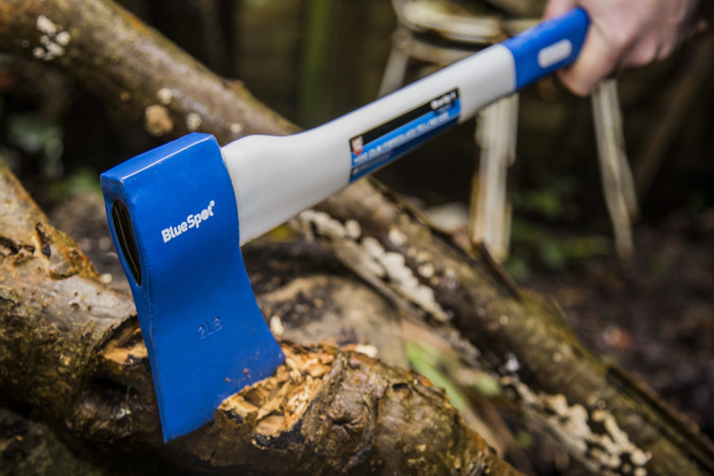 BlueSpot 0.9kg (2lb) Fibreglass Felling Axe 26604