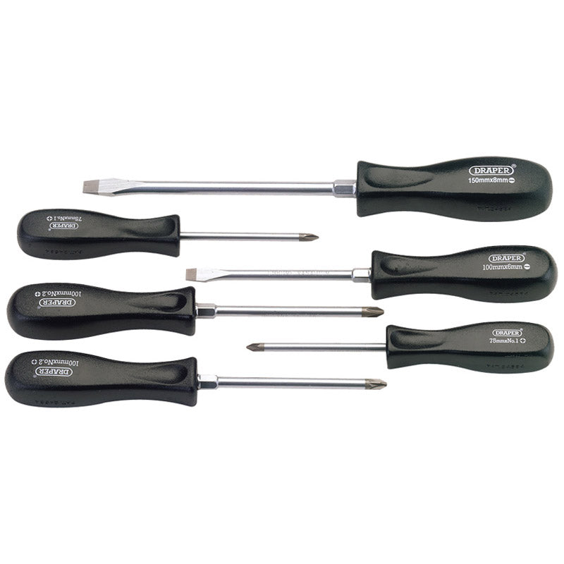 Draper Mechanic's Screwdriver Set (6 Piece) DRA-27029
