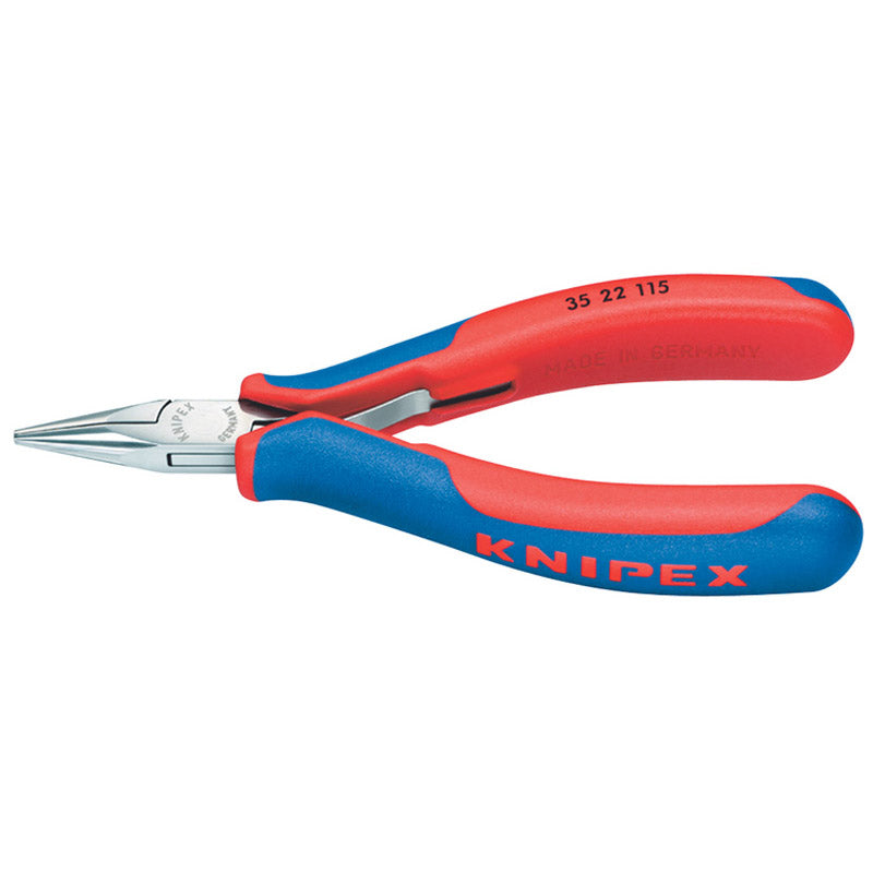 Knipex 35 22 115 Electronics Flat-Round Jaw Pliers, 115mm DRA-27699