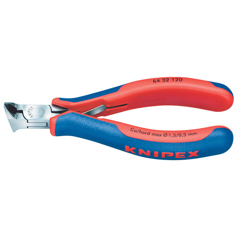Knipex 64 32 120 Electronics Oblique End Cutting Nipper, 120mm DRA-27716