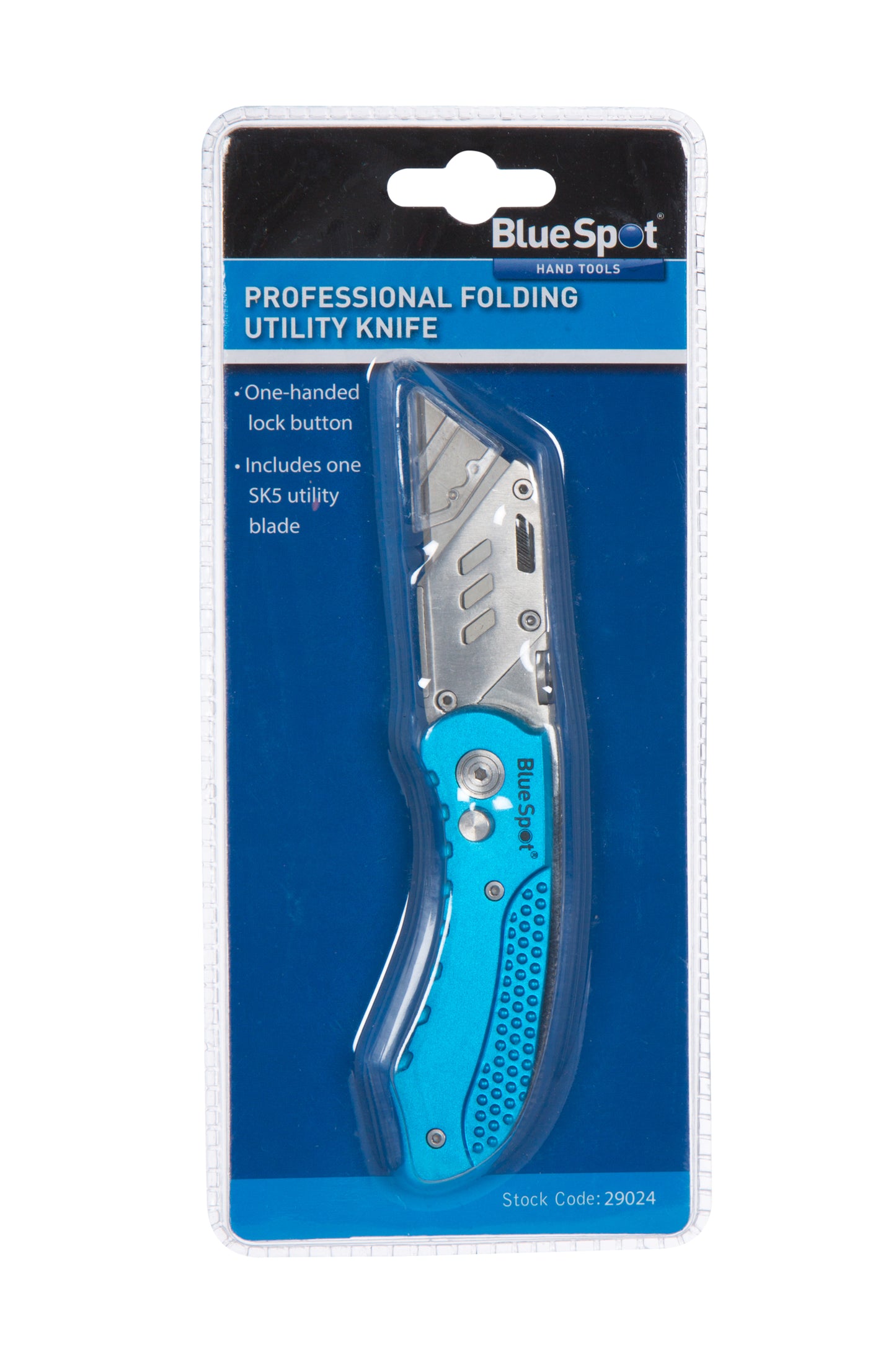 BlueSpot Professional Folding Utility Knife 29024