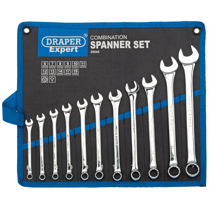 Draper Expert HI-TORQ® ; Metric Combination Spanner Set (11 Piece) DRA-29545