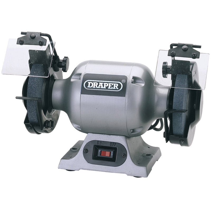 Draper 230V Heavy Duty Bench Grinder, 150mm, 370W DRA-29620