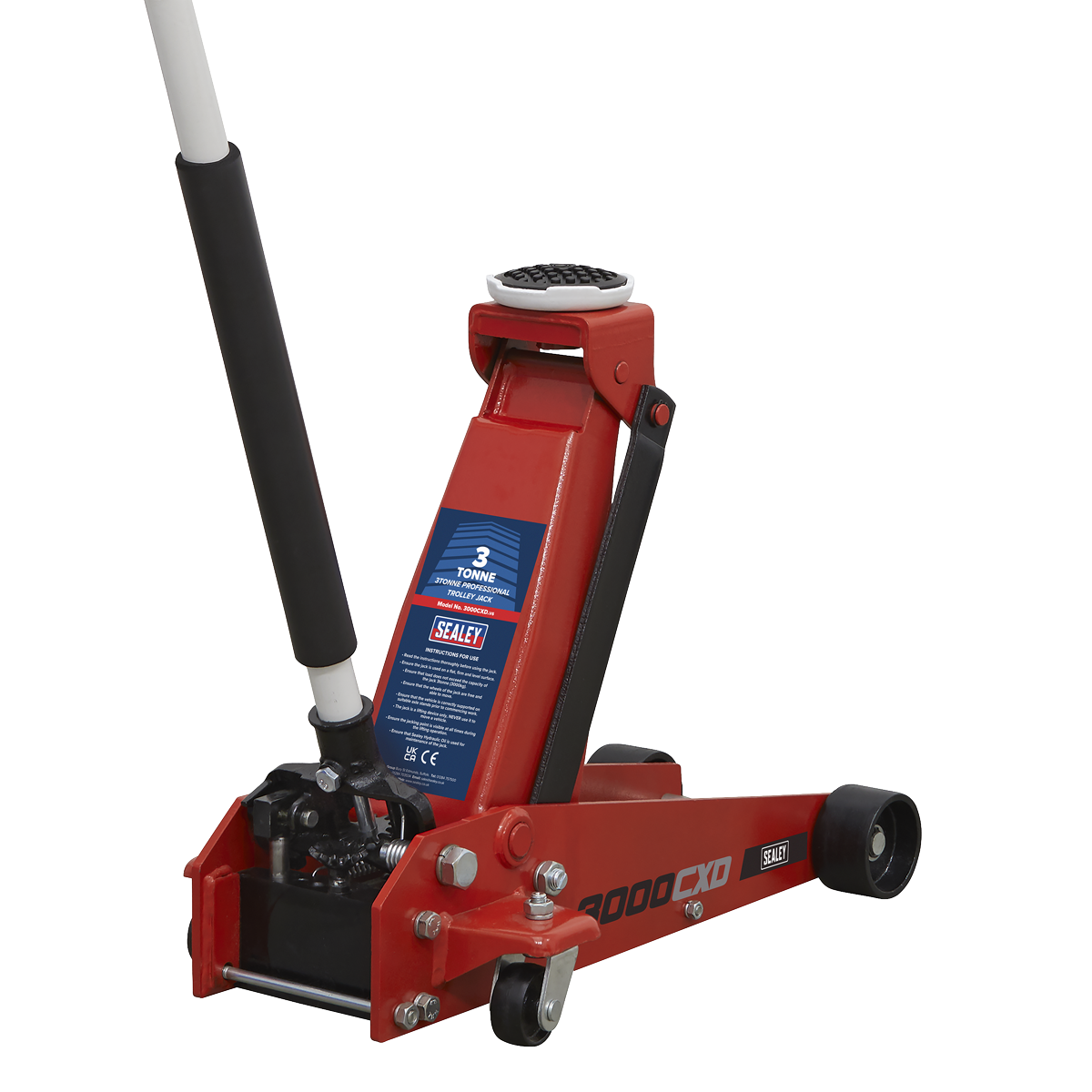 Sealey 3tonne Trolley Jack 3000CXD