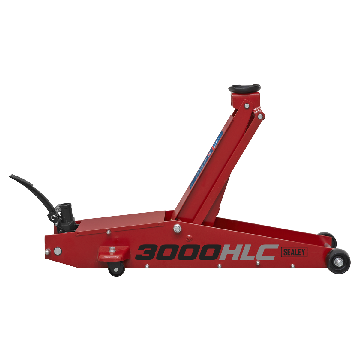 Sealey 3tonne Long Reach High Lift Trolley Jack 3000HLC