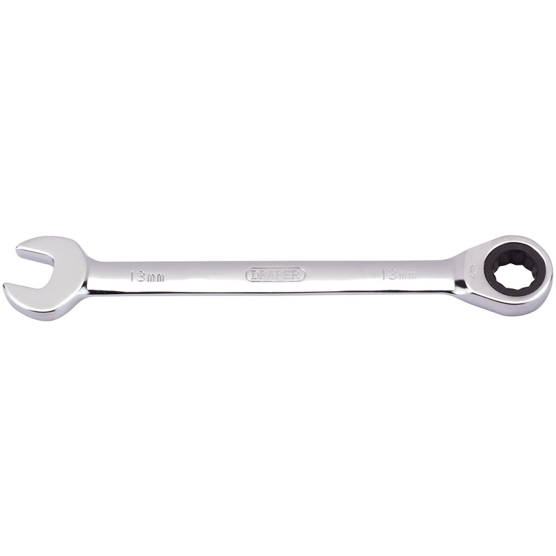 Draper Metric Ratcheting Combination Spanner, 13mm DRA-31010