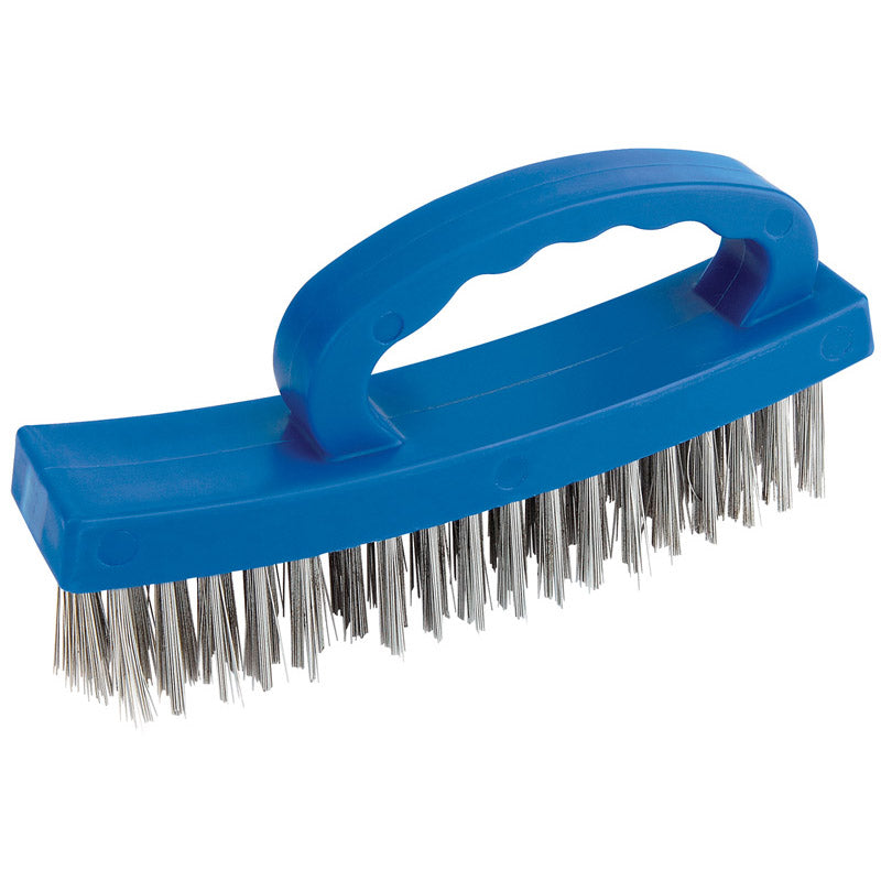 Draper D-Handle Wire Brush, 160mm DRA-31077