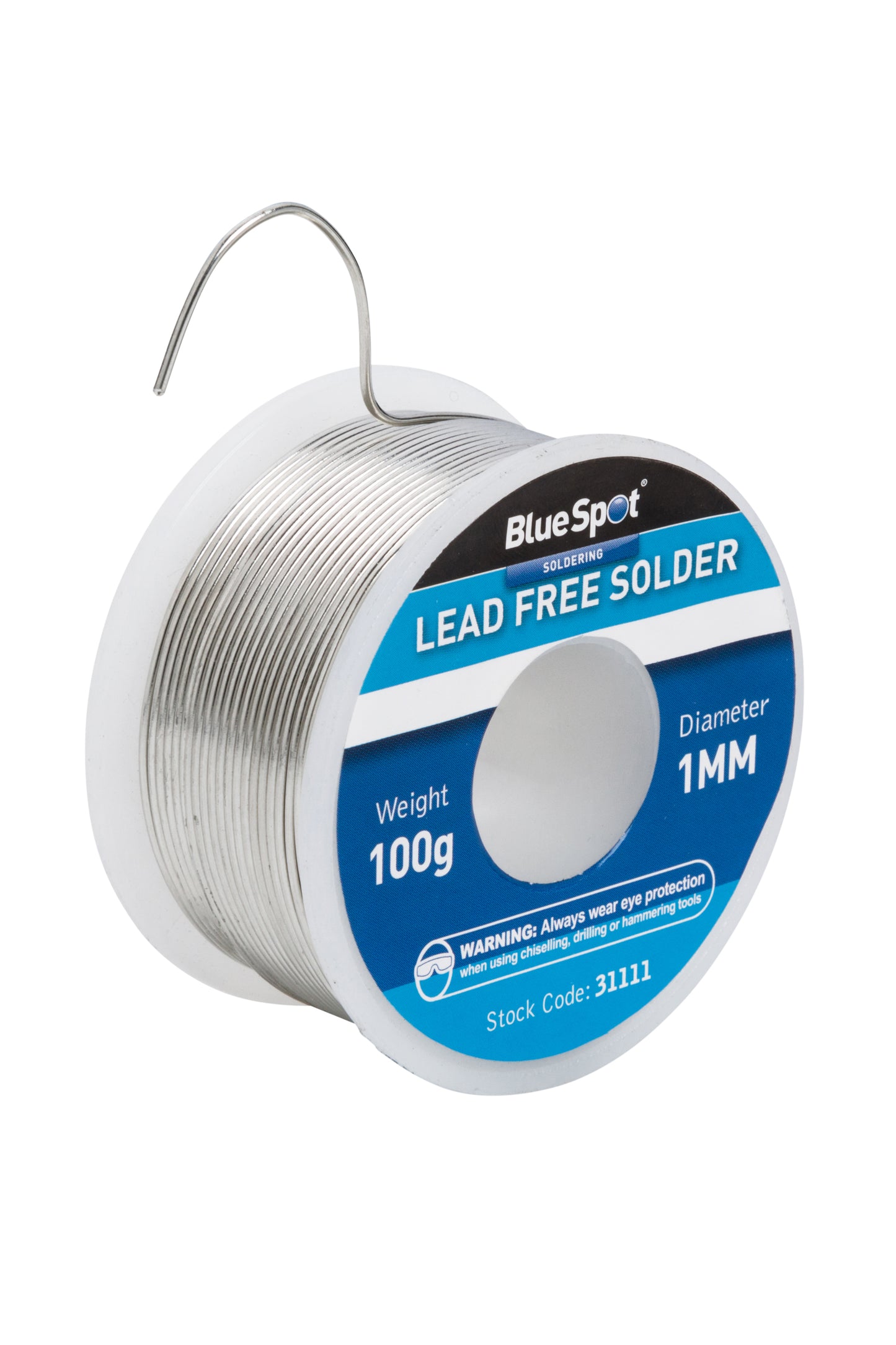 BlueSpot Lead Free Solder (100g/1mm) 31111