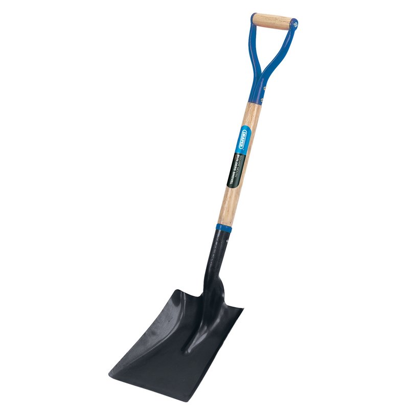 Draper Hardwood Shafted Square Mouth Builders Shovel DRA-31391
