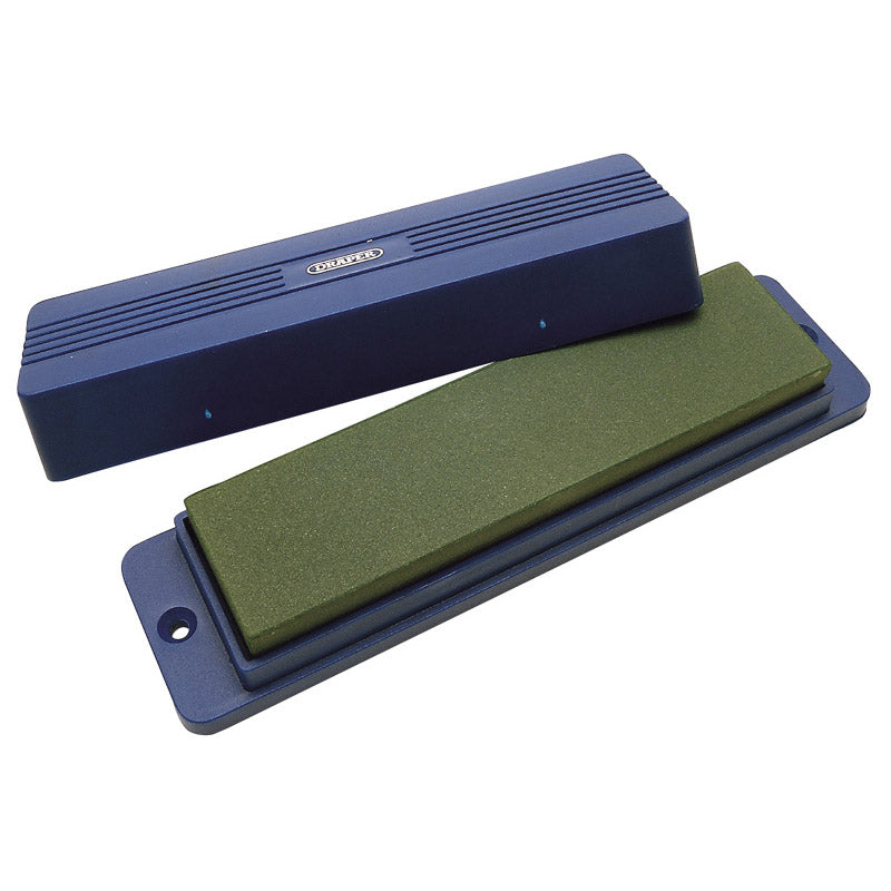 Draper Silicone Carbide Sharpening Stone with Box, 200 x 50 x 25mm DRA-31696