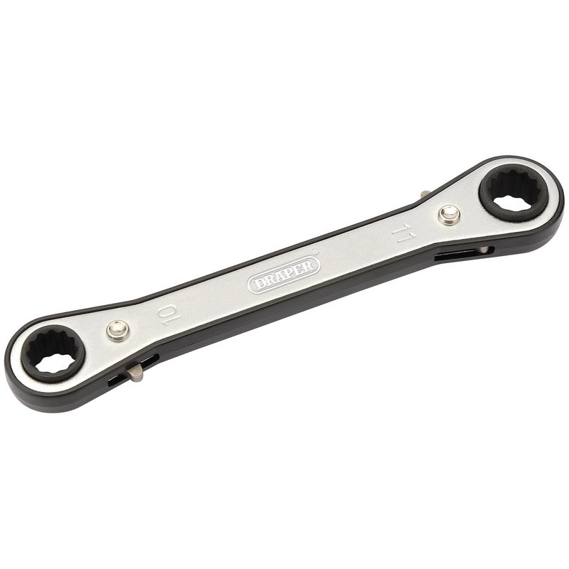 Draper Ratcheting Ring Spanner, 10 x 11mm DRA-31994