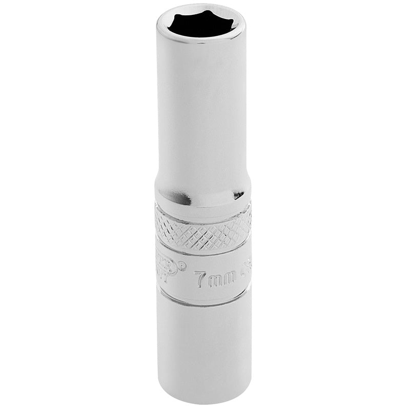 Draper HI-TORQ® ; 6 Point Deep Socket, 1/4" Sq. Dr., 7mm DRA-32661