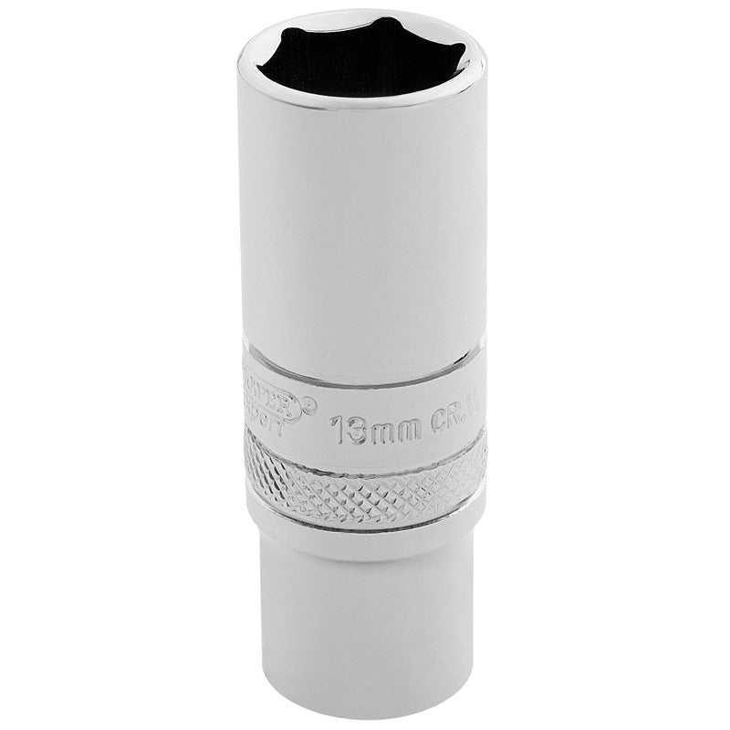 Draper HI-TORQ® ; 6 Point Deep Socket, 1/4" Sq. Dr., 13mm DRA-32762