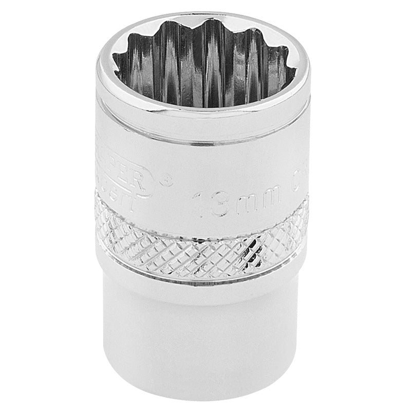 Draper HI-TORQ® ; 12 Point Socket, 3/8" Sq. Dr., 13mm DRA-32776