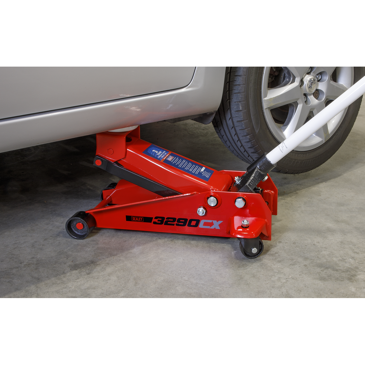 Sealey 3tonne Standard Chassis Trolley Jack 3290CX