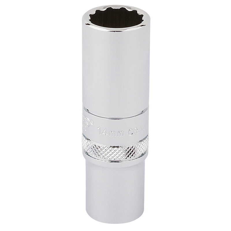 Draper HI-TORQ® ; 12 Point Deep Socket, 3/8" Sq. Dr., 14mm DRA-32955