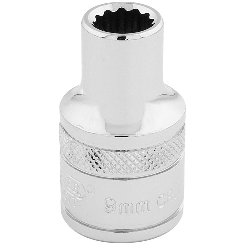 Draper HI-TORQ® ; 12 Point Socket, 1/2" Sq. Dr., 9mm DRA-33089