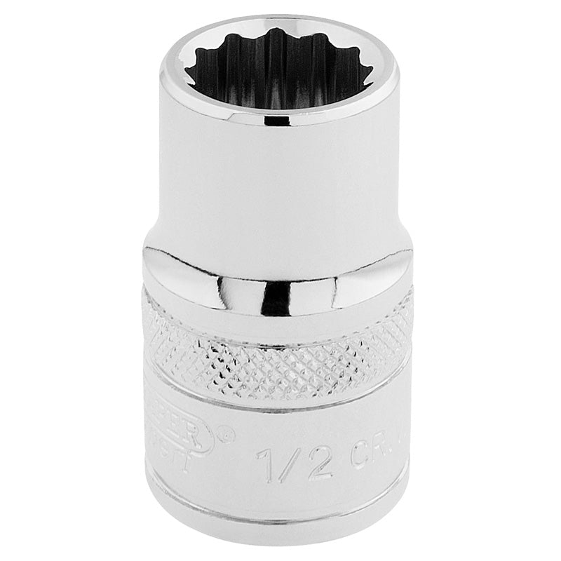 Draper HI-TORQ® ; 12 Point Socket, 1/2" Sq. Dr., 1/2" DRA-33608
