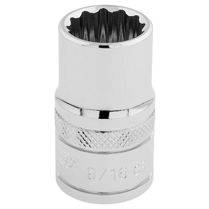 Draper HI-TORQ® ; 12 Point Socket, 1/2" Sq. Dr., 9/16" DRA-33609