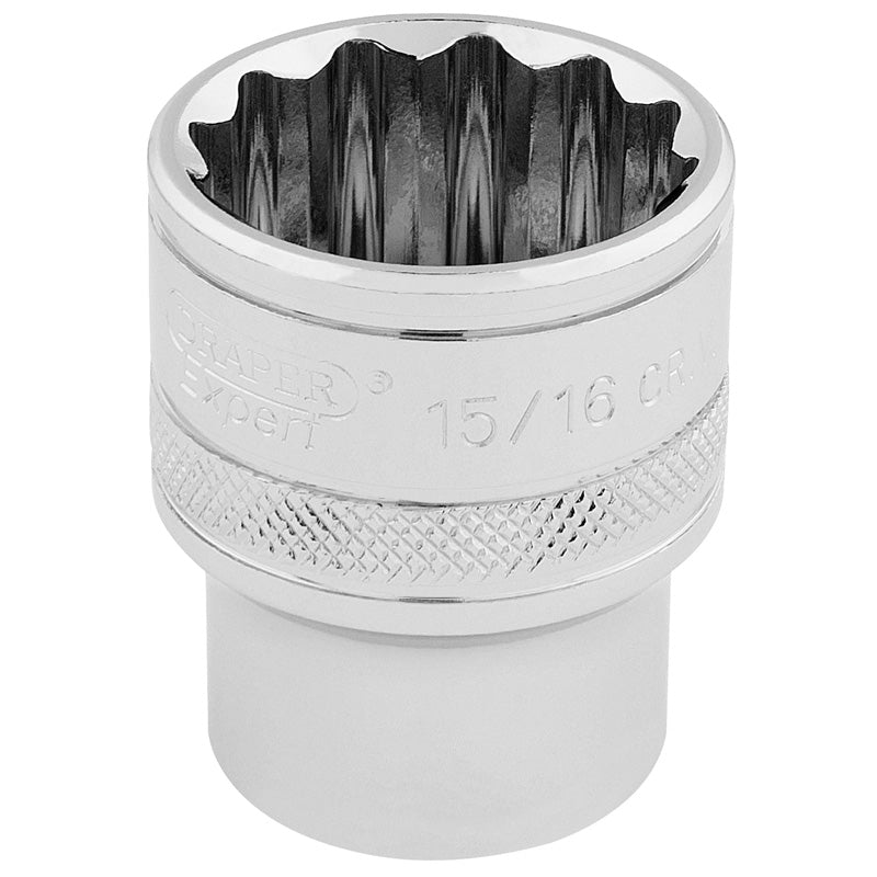 Draper HI-TORQ® ; 12 Point Socket, 1/2" Sq. Dr., 15/16" DRA-33724