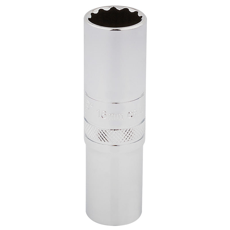 Draper HI-TORQ® ; 12 Point Deep Socket, 1/2" Sq. Dr., 16mm DRA-33734