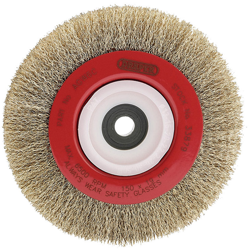 Draper Crimped Steel Wire Wheel, 150mm DRA-33879