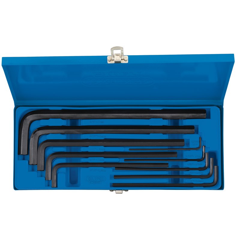 Draper Metric Extra Long Pattern Hexagon Key Set (10 Piece) DRA-33895