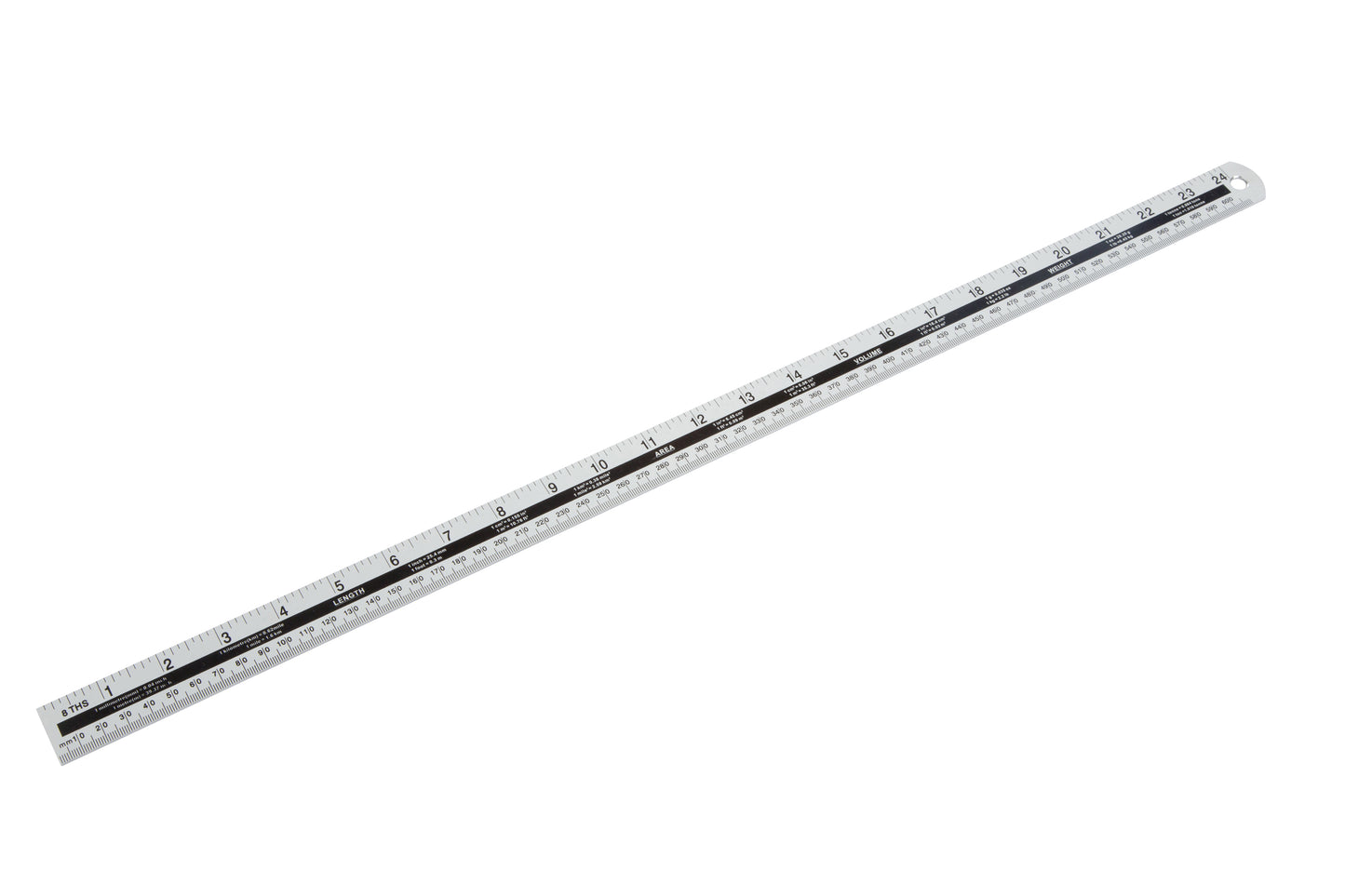 BlueSpot 600mm (24") Aluminium Ruler 33934