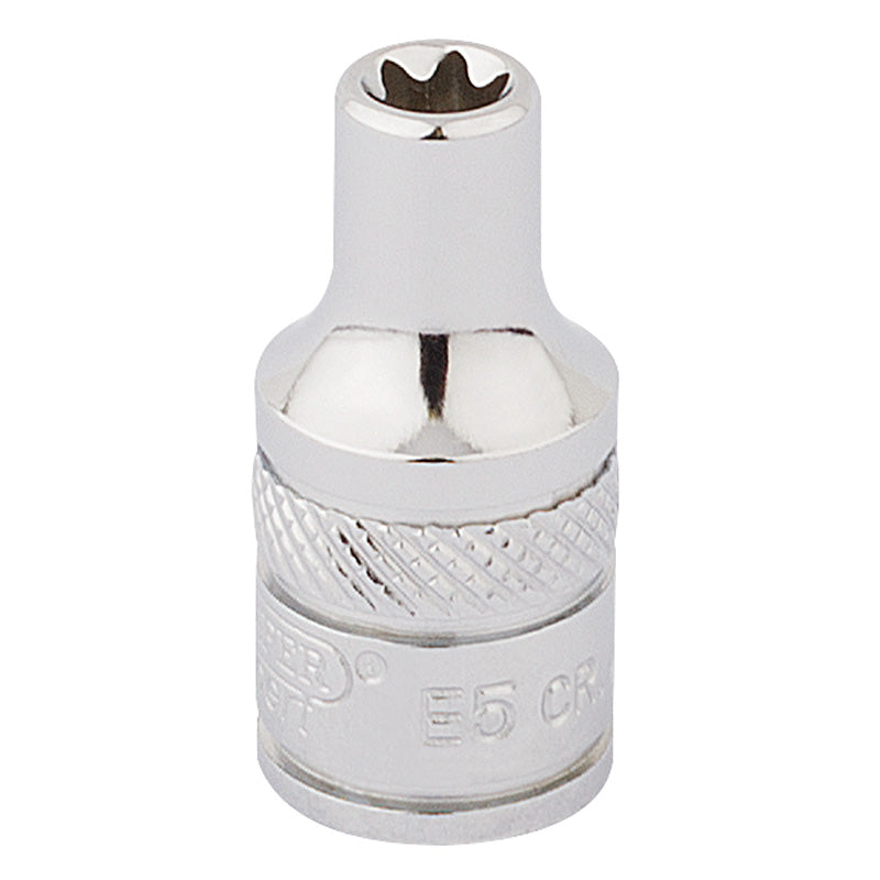 Draper TX-STAR® ; Socket, 1/4" Sq. Dr., E5 DRA-34052