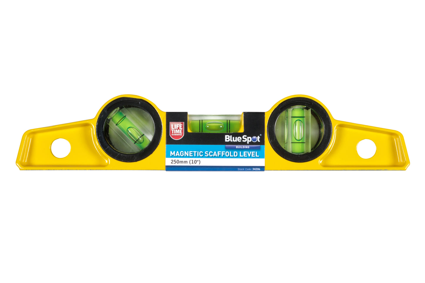 BlueSpot 250mm (10") Magnetic Scaffold Level 34206