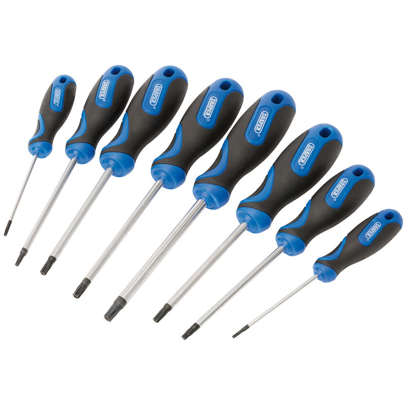 Draper TX-STAR® ; and Draper TX-STAR® ; Security Soft Grip Screwdriver Set (8 Piece) DRA-34251