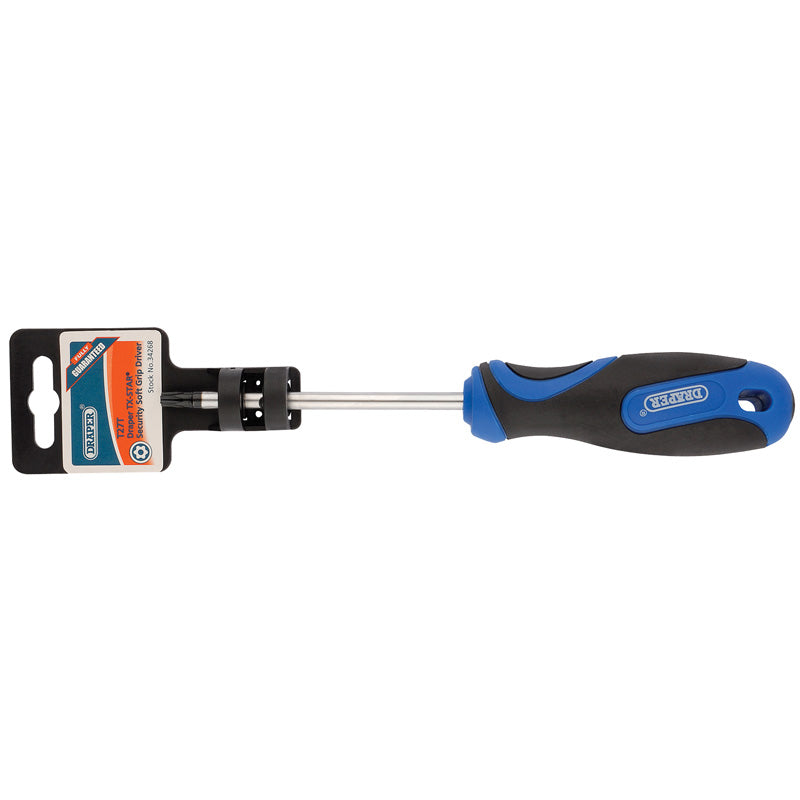 Draper TX-STAR® ; Soft Grip Security Screwdriver, T27 DRA-34268