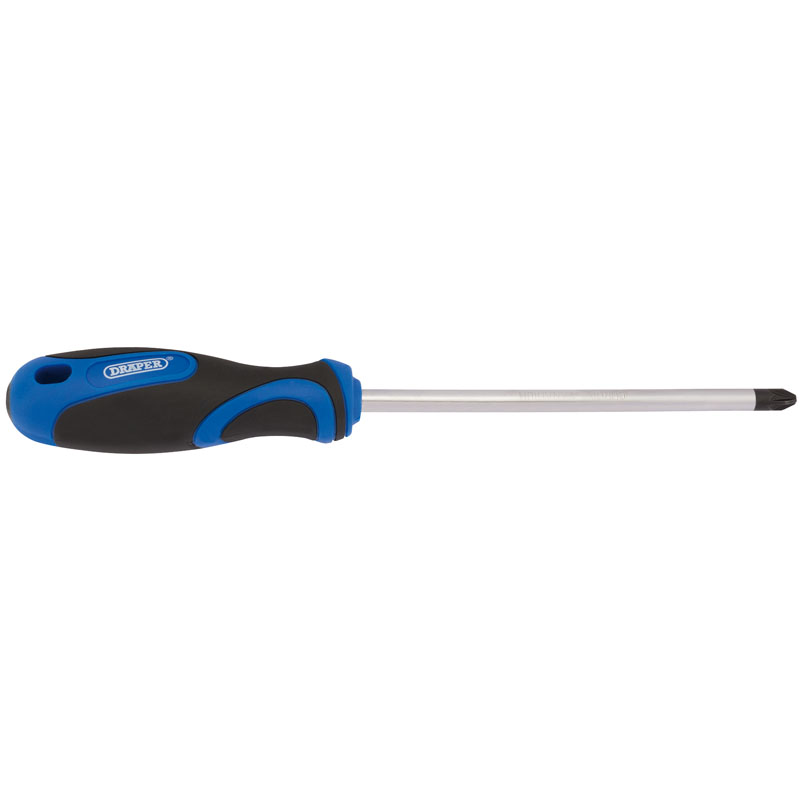 Draper Soft Grip PZ TYPE Screwdriver, No.3 x 150mm DRA-34549