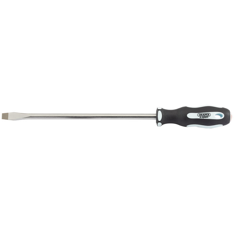 Draper Plain Slot Soft Grip Screwdriver, 10 x 250mm DRA-34981