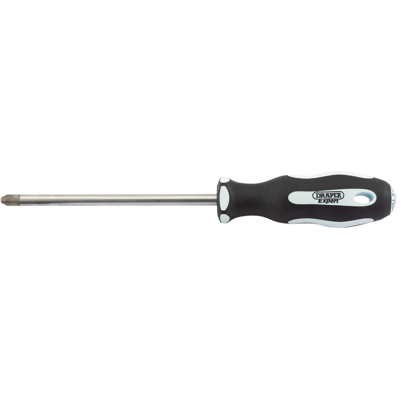Draper Cross Slot Soft Grip Screwdriver, No.3 x 150mm DRA-34993