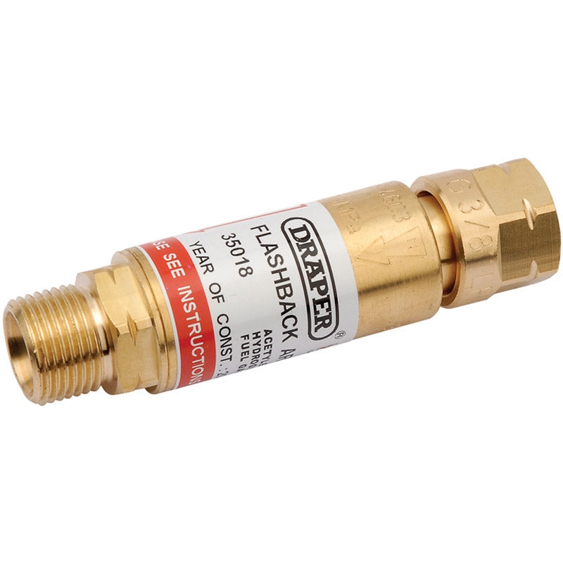 Draper In-Line Fuel Flashback Arrestor DRA-35018