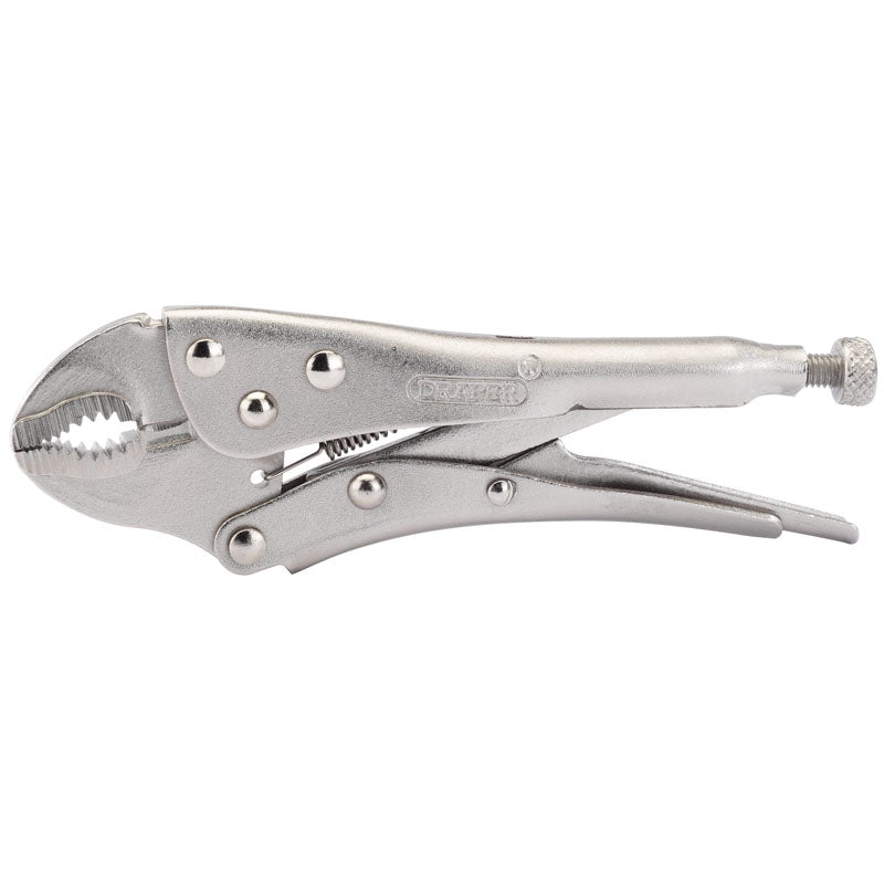 Draper Curved Jaw Self Grip Pliers, 140mm DRA-35367
