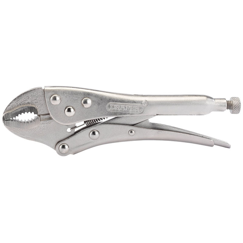 Draper Curved Jaw Self Grip Pliers, 185mm DRA-35368