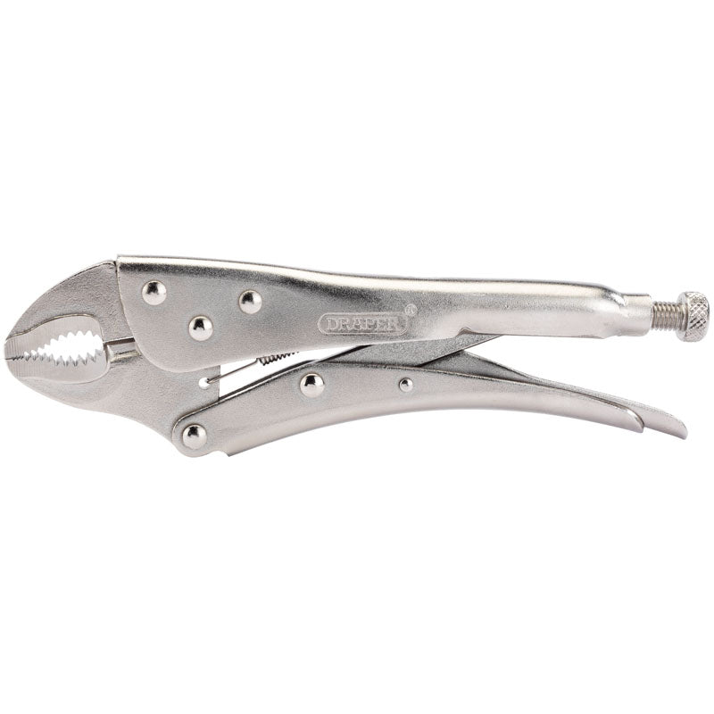 Draper Curved Jaw Self Grip Pliers, 220mm DRA-35369