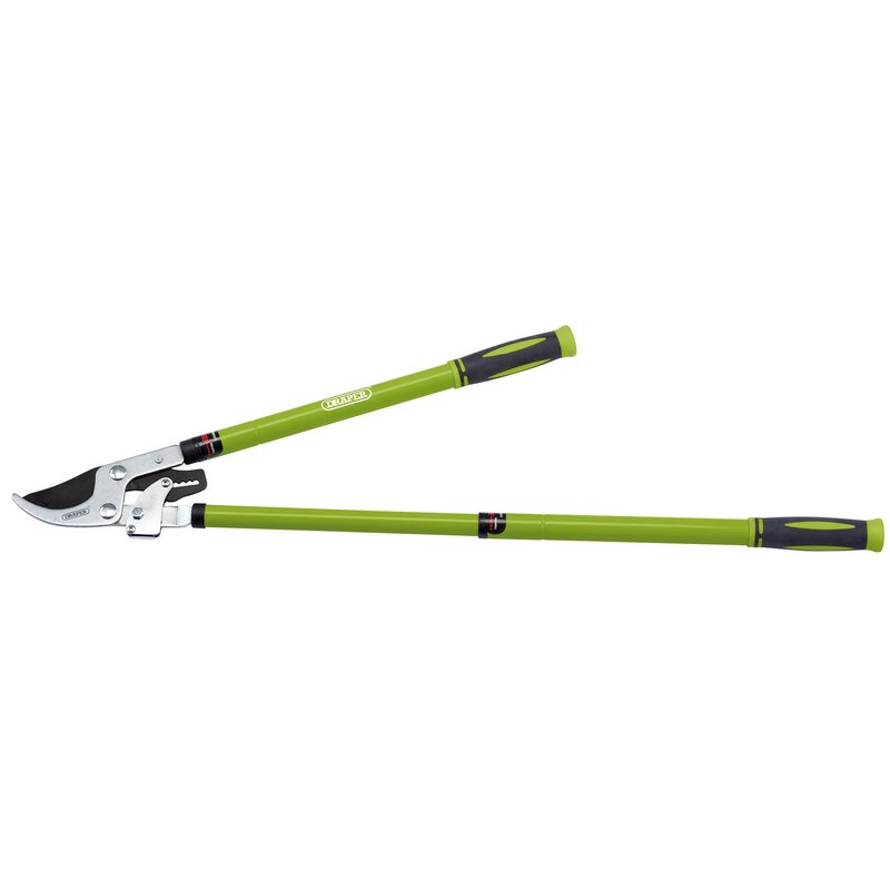 Draper Telescopic Ratchet Action Bypass Loppers with Steel Handles DRA-36833