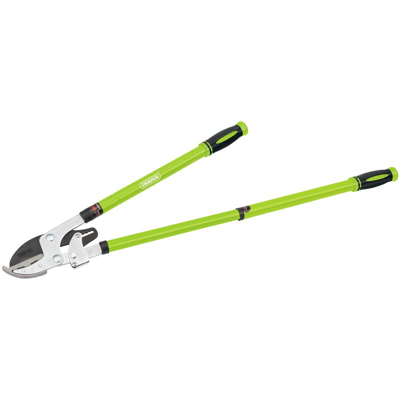 Draper Telescopic Ratchet Action Anvil Loppers with Steel Handles DRA-36837