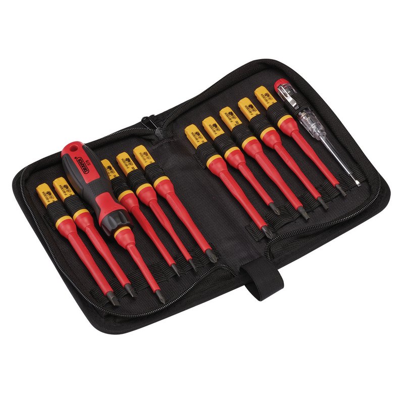 Draper Interchangeable Blade Screwdriver Set (13 Piece) DRA-37798