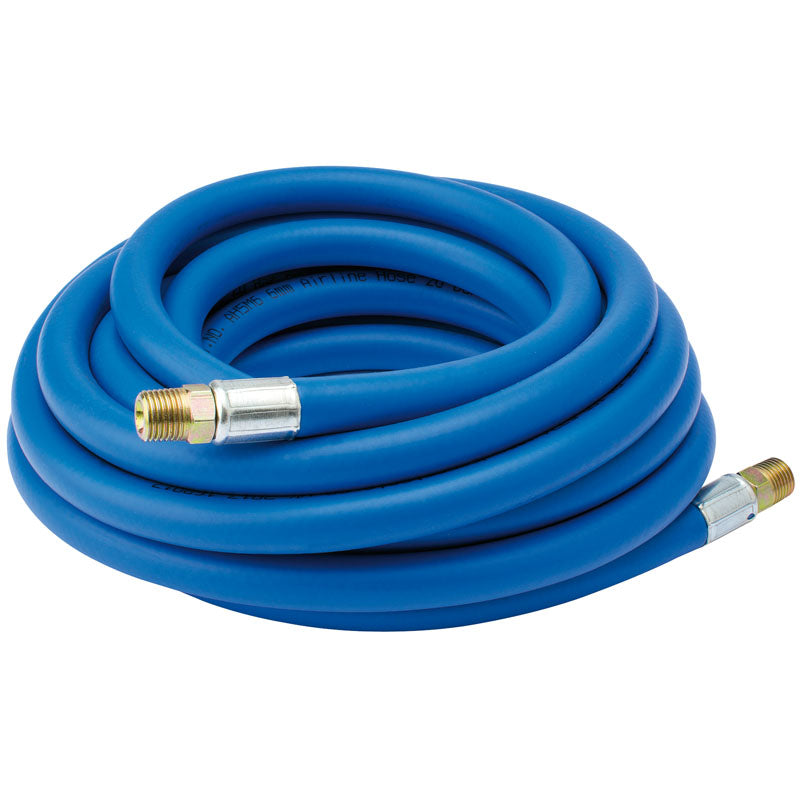 Draper Air Line Hose, 5m, 1/4"/6mm Bore, 1/4" BSP DRA-38281