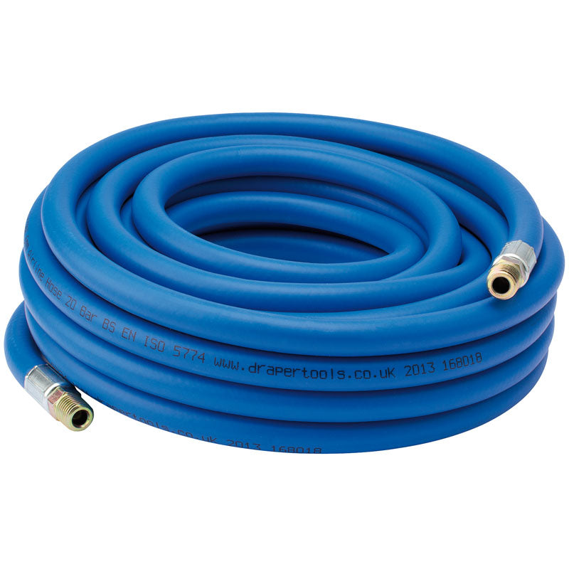 Draper Air Line Hose, 10m, 5/16"/8mm Bore, 1/4" BSP DRA-38331