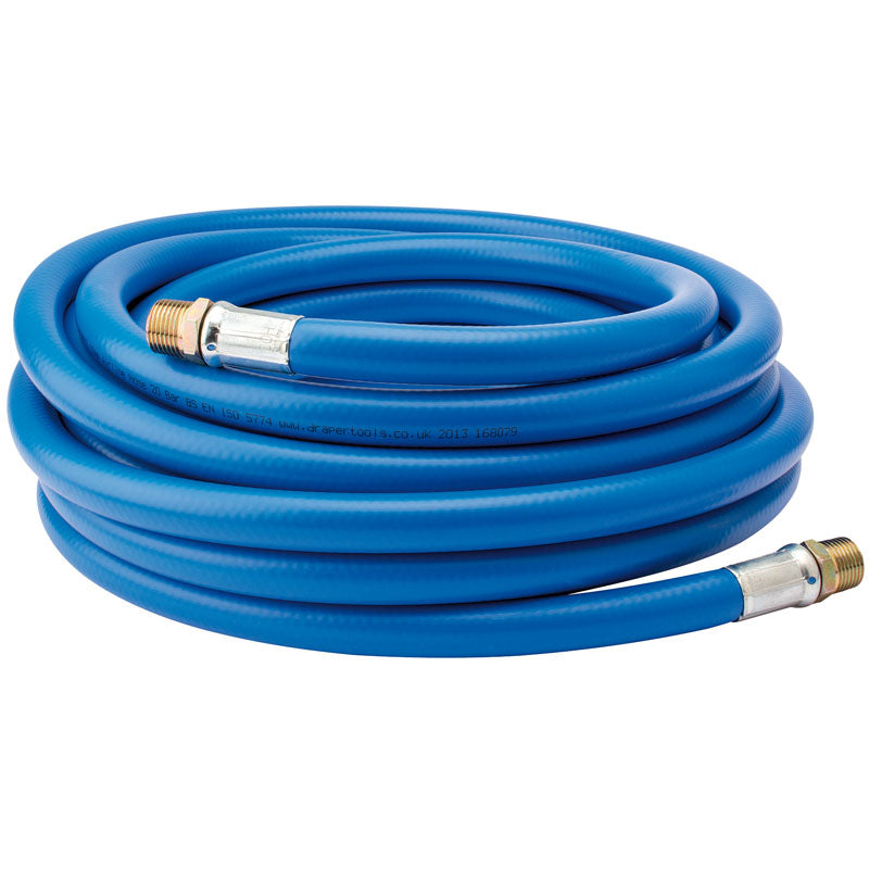 Draper Air Line Hose, 10m, 1/2"/13mm Bore, 1/2" BSP DRA-38340