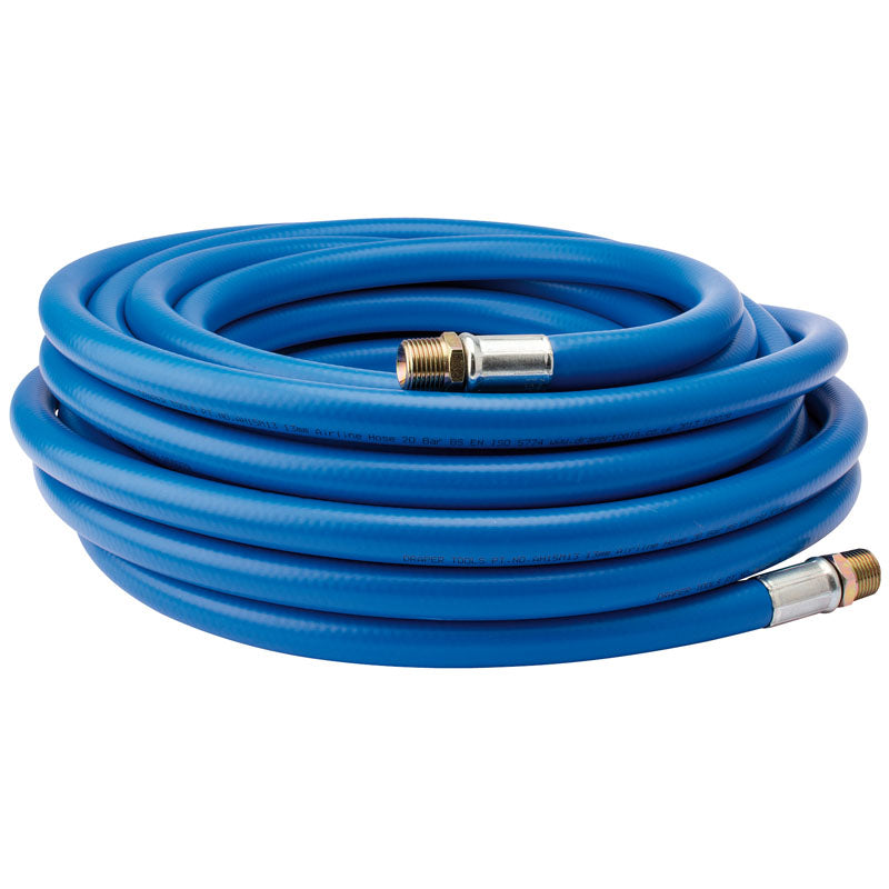 Draper Air Line Hose, 15m, 1/2"/13mm Bore, 1/2" BSP DRA-38344