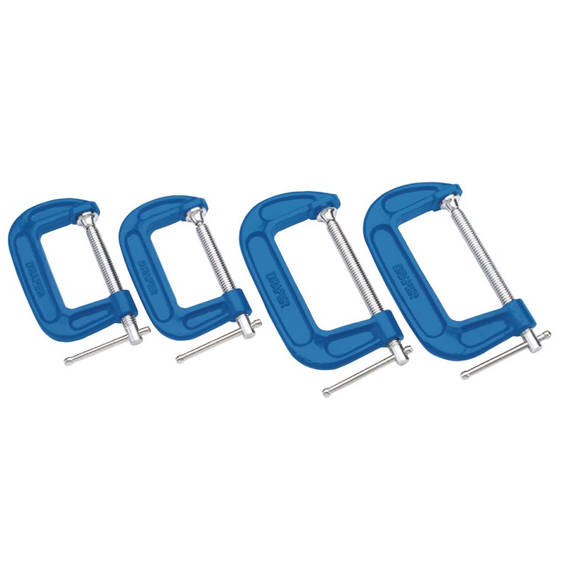 Draper C Clamp Set (4 Piece) DRA-38368