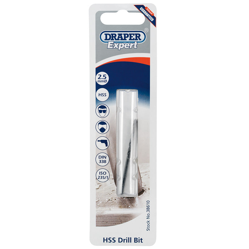 Draper HSS Drill Bit, 2.5mm DRA-38610