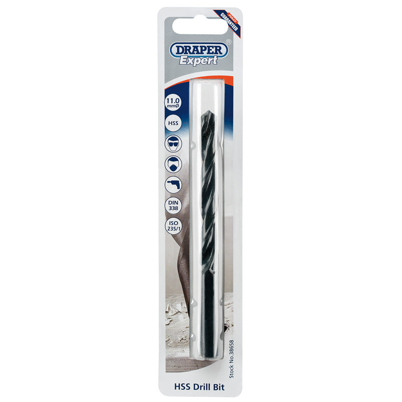 Draper HSS Drill Bit, 11.0mm DRA-38658